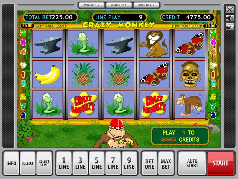 Crazy Monkey Slot Machine